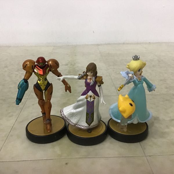 1円〜 箱無 amiibo アミーボ スーパーマリオシリーズ ロゼッタ&チコ、大乱闘スマッシュブラザーズシリーズ サムス、ロックマン他_画像2