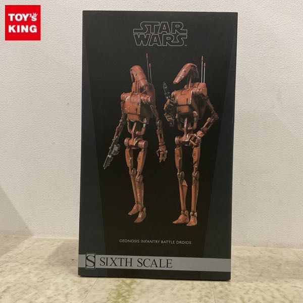 1円〜 サイドショウ ミリタリーズ・オブ・スター・ウォーズ 1/6 STAR WARS ジオノーシス・バトル・ドロイド 2体セットの画像1