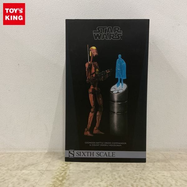 1円〜 サイドショウ ミリタリーズ・オブ・スター・ウォーズ 1/6 SW1/6#117 STAR WARS ジオノーシス・バトル・ドロイド・コマンダーの画像1