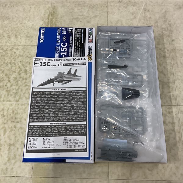 1円〜 TOMY TEC 技MIIX 1/144 U.S.AIR FORCE F-15C 第44戦闘飛行隊 嘉手納基地の画像2