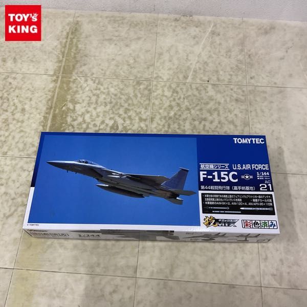 1円〜 TOMY TEC 技MIIX 1/144 U.S.AIR FORCE F-15C 第44戦闘飛行隊 嘉手納基地の画像1