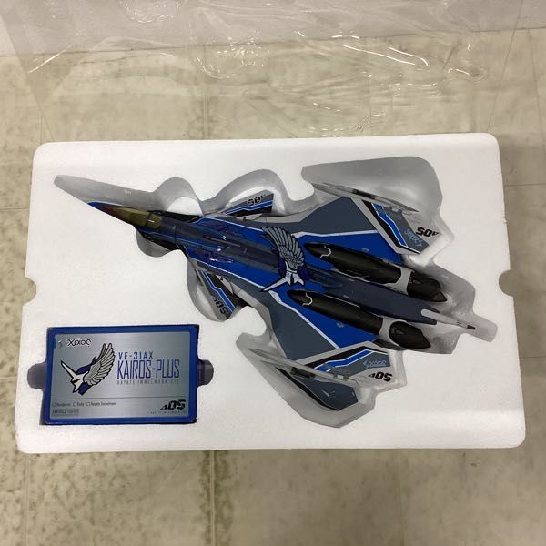 1円〜 BANDAI SPIRITS DX超合金 劇場版マクロスΔ 絶対LIVE!!!!!! VF-31AX カイロスプラス ハヤテ・インメルマン機 初回限定版の画像2