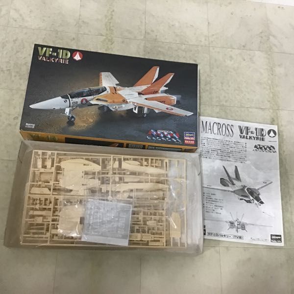 1円〜 ハセガワ 1/72 マクロスプラス YF-21、超時空要塞マクロス VF-1D バルキリー TV版 他の画像5