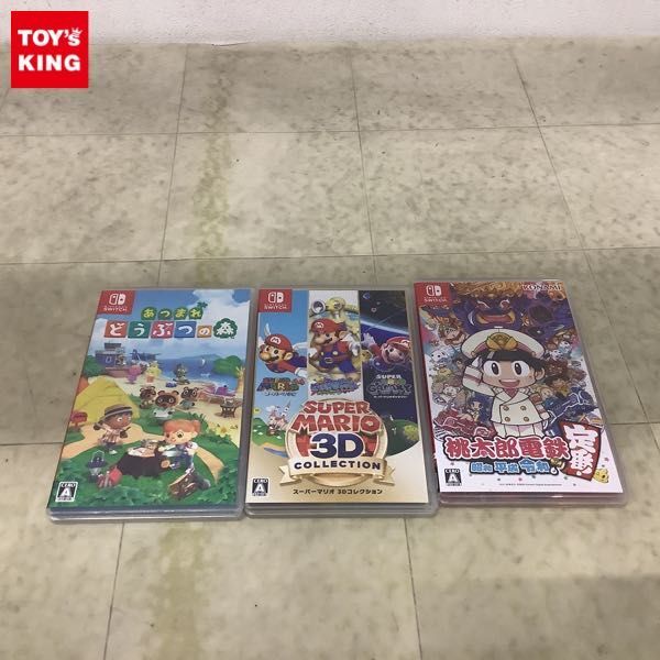 1円〜 Nintendo Switch あつまれ どうぶつの森 スーパーマリオ 3Dコレクション 他_画像1
