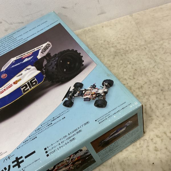 1円〜 京商 1/10 電動RC レーシングバギー 4WDオフロードレーサー ターボロッキー_画像8