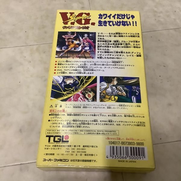 1円〜 SFC スーパーファミコン ソフト スーパーヴァリアブル・ジオの画像7