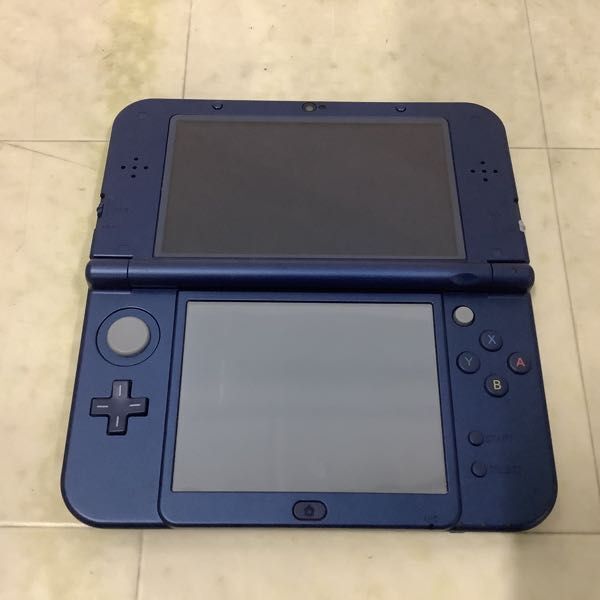 1円〜 動作確認済 初期化済 YAMADA スペシャルパック for Newニンテンドー3DS LL メタリックブルー RED-001_画像4