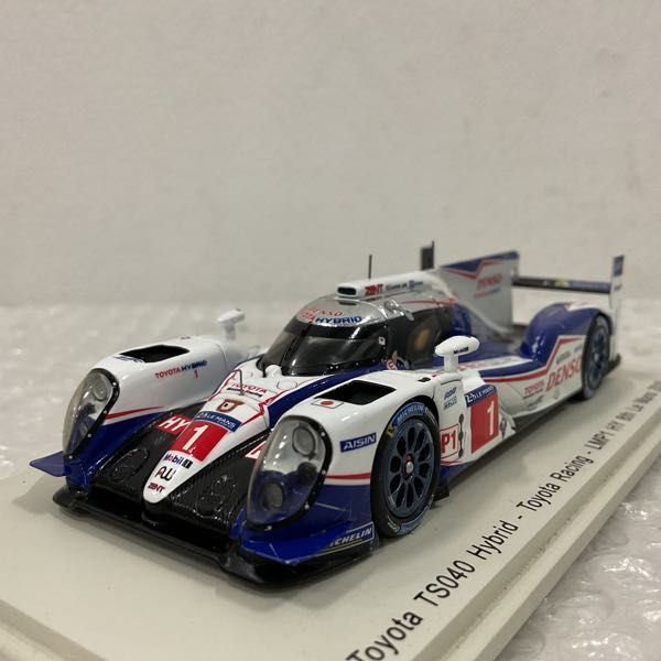 1円〜 スパーク 1/43 トヨタ TS040 ハイブリッド トヨタ レーシング LMP1 HY 8th Le Mans 2015 #1_画像2