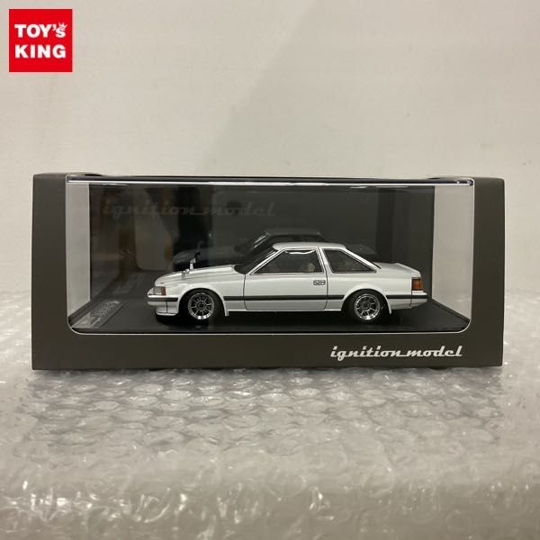 1円〜 イグニッションモデル 1/43 トヨタ ソアラ 2800GT Z10 ホワイトの画像1