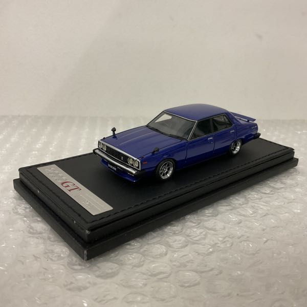 1円〜 イグニッションモデル 1/43 ニッサン スカイライン 2000GT-EL C210 ブルーの画像2