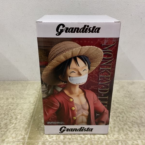 1円〜 未開封 バンプレスト ONE PIECE Grandista THE GRANDLINE MEN モンキー・D・ルフィ_画像2