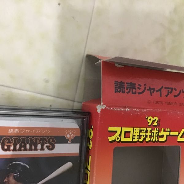 1円〜 タカラ ’92 プロ野球ゲーム 12球団別選手カード 近鉄バファローズ、読売ジャイアンツ、西武ライオンズ_画像6