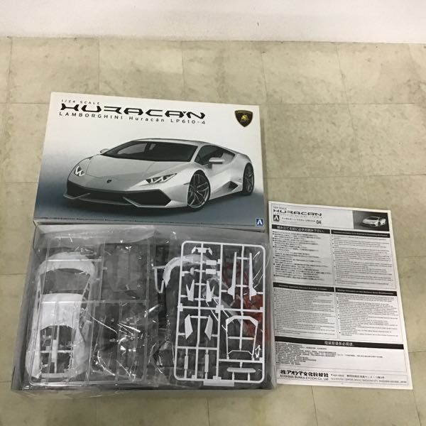 1円〜 アオシマ 1/24 トヨタ86 ’12 GREDDY & ROCKET BUNNY ENKEI Ver、ランボルギーニ ウラカン LP610-4他_画像6