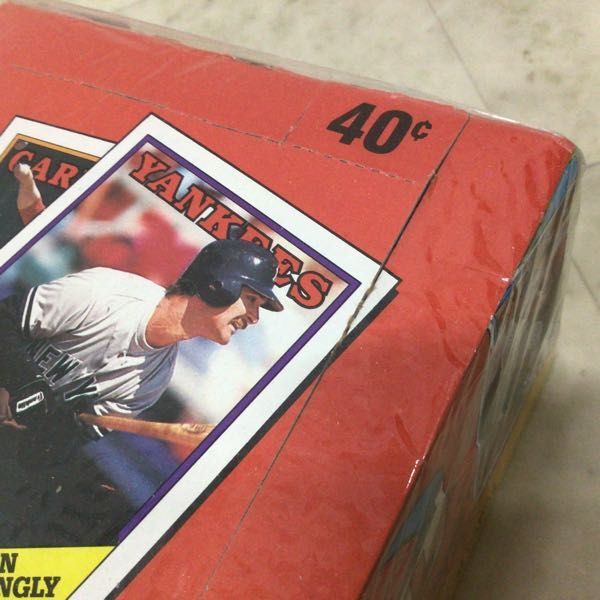 1円〜 未開封 TOPPS 1988 MLB BASEBALL ベースボールカード 1BOXの画像5