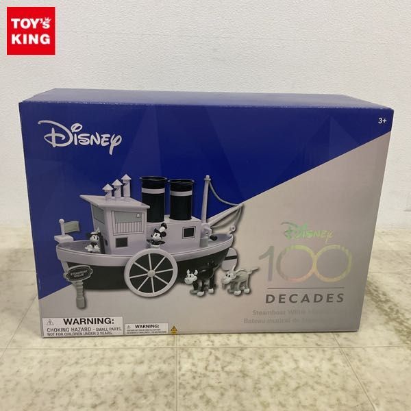 1円〜 ディズニー ディズニー100 DECADES ミッキーマウスとミニーマウス 蒸気船ウィリー ミュージカルボートの画像1