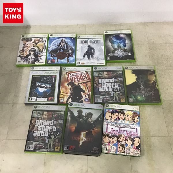 1円〜 XBOX360 ソフト ベヨネッタ、レインボ＾シックス ベガス、テイルズ オブ ヴェスペリア、ラスト レムナント他_画像1