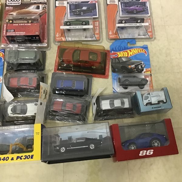 1円〜 訳あり ホットウィール 1/64 トヨタ ランドクルーザー 80 コマツ 1/72 G40 & PC30E 他の画像5