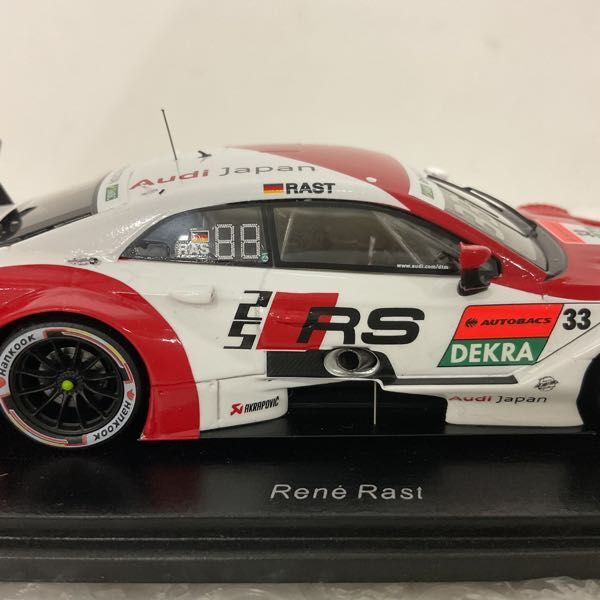 1円〜 スパーク 1/43 アウディ RS5 DTM 2019 Audi Sport Team Rosberg Super GT DTM Dream Race Fuji 2019 ＃33の画像4