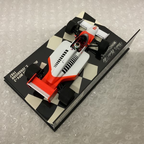 1円〜 ミニチャンプス 1/43 McLAREN TAG MP 4-3 S.JOHANSSON 1987_画像3