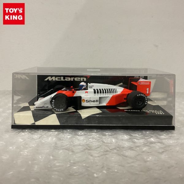 1円〜 ミニチャンプス 1/43 マクラーレン TAG MP 4-3 A.PROST 1987の画像1