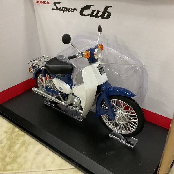 1円〜 アオシマ 完成品バイクシリーズ 1/12 ホンダ スーパーカブ50の画像3