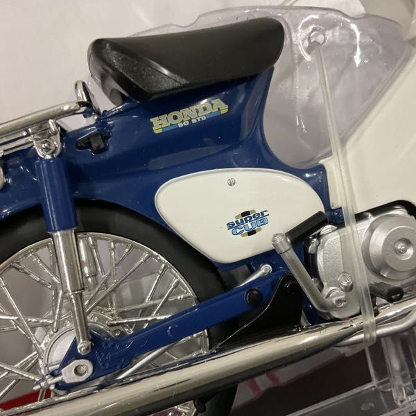 1円〜 アオシマ 完成品バイクシリーズ 1/12 ホンダ スーパーカブ50の画像7