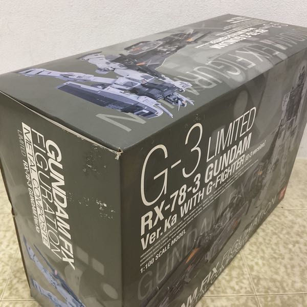 1円〜 未開封 GUNDAM FIX FIGURATION METAL COMPOSITE/GFFMC 1/100 機動戦士ガンダム G3ガンダム Ver.Ka WITH Gファイター G3ver._画像5