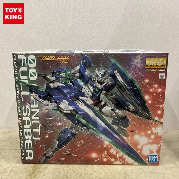 1円〜 欠品 MG 1/100 機動戦士ガンダム00V戦記 ダブルオークアンタ フルセイバー_画像1