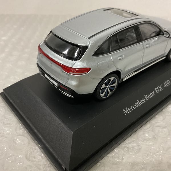 1円〜 MINIMAX ディーラー特注 1/43 メルセデスベンツ EQC 400 4MATIC Hightech Silverの画像5