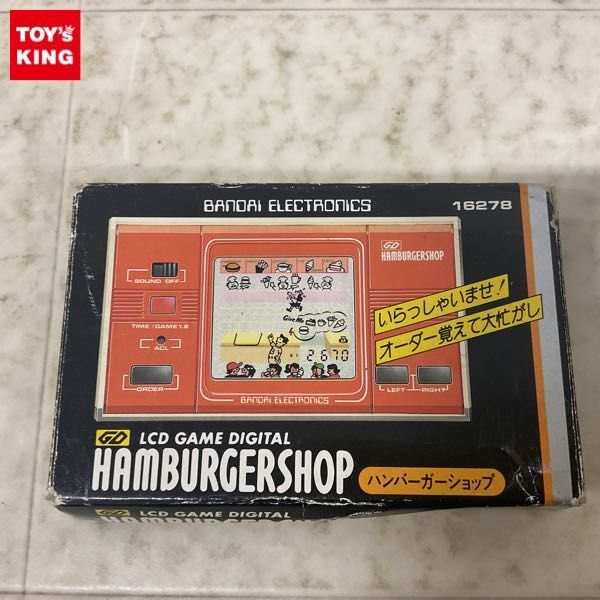 1円〜 バンダイ LCD GD ゲームデジタル ハンバーガーショップの画像1