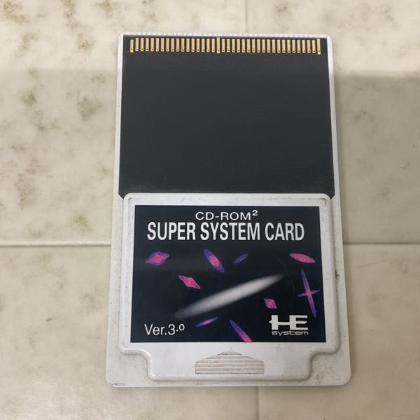 1円〜 PCエンジン HuCARD CD-ROM2 スーパーシステムカード Ver.3.0の画像3