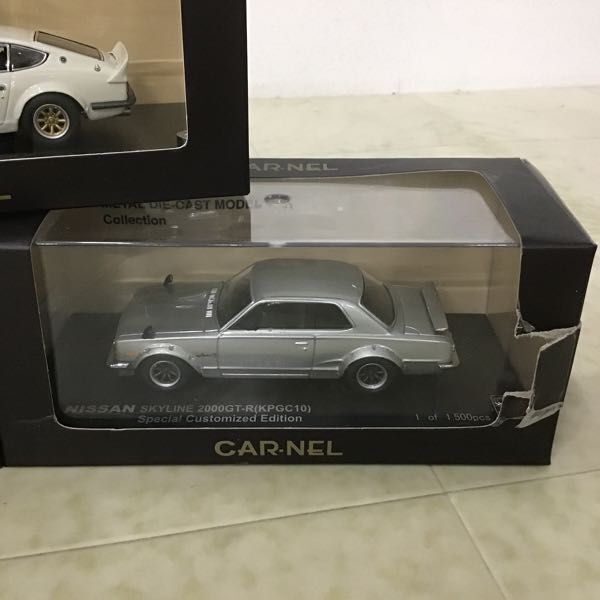 1円〜 カーネル 1/43 ニッサン スカイライン 2000GT-R KPGC10 フェアレディ 240ZG Special Customized Edition 等の画像4