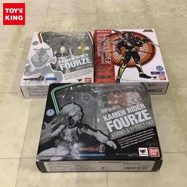 1 jpy ~ S.H.Figuarts Kamen Rider Fourze etc. base stay tsu stand & effect set other 