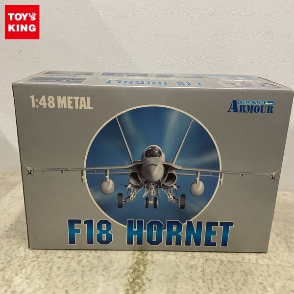 1円〜 フランクリンミント COLLECTION ARMOUR 1/48 F-18 Hornet U.S.Navy Eagle Noseart_画像1