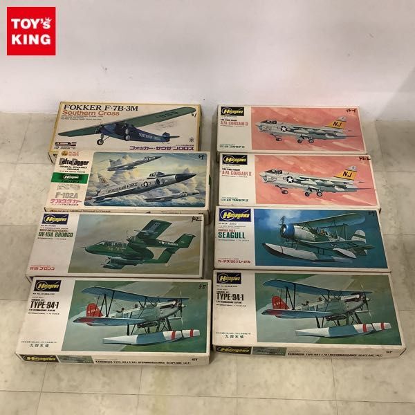 1円〜 ハセガワ 1/72 旧日本海軍 川西九四式一号 水上偵察機E7K1 九四水偵、アメリカ海軍艦載攻撃機 LTV A-7A コルセアII 他の画像1