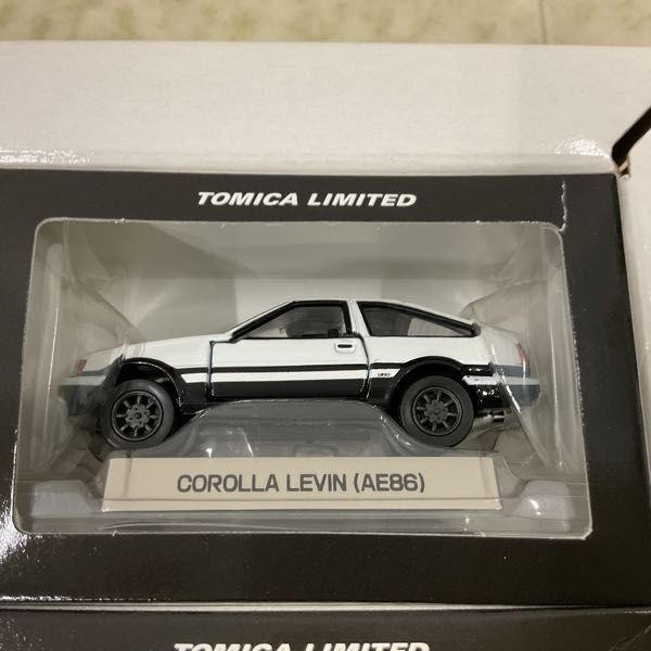 1円〜 トミー トミカリミテッド トヨタ AE86 レビン/トレノ 4台セットの画像4