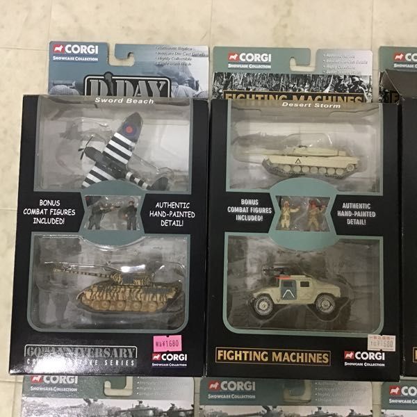 1円〜 コーギー FIGHTING MACHINE Battle for Stalingrad、Desert Storm 他の画像2