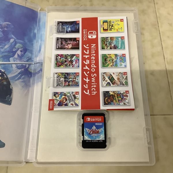 1円〜 Nintendo Switch ゼルダの伝説 スカイウォードソードHD、スーパーマリオ オデッセイの画像2