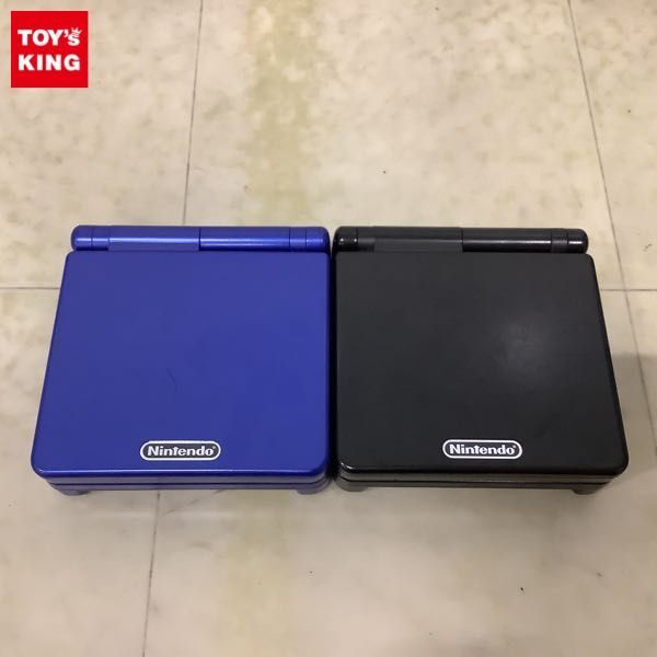 1 иен ~ без коробки Game Boy Advance SP AGS-001 black purple ru