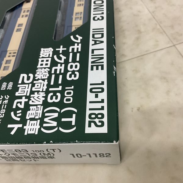1円〜 動作確認済 KATO Nゲージ 10-1182 クモニ83 100（T）＋クモニ13 （M） 飯田線貨物電車 2両セットの画像8