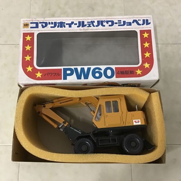 1 jpy ~ Yonezawa etc. 1/50 Komatsu dump truck HD1200M Komatsu wheel loader WA350 other 