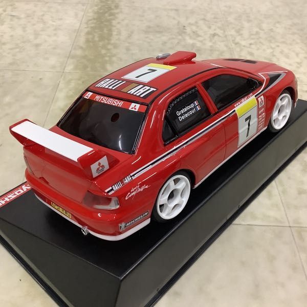 1円〜 箱無 京商 ミニッツ オートスケールコレクション 三菱ランサー エボリューションVII WRC #7の画像3