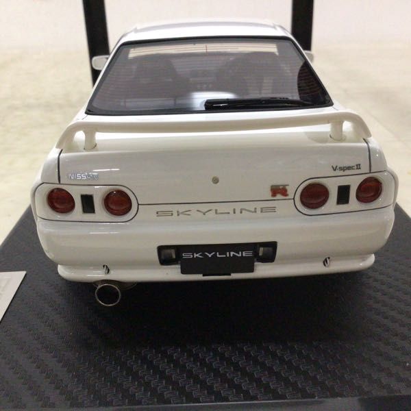 1円〜 イグニッションモデル 1/18 ニッサン R32 GT-R S-tune クリスタルホワイトの画像6