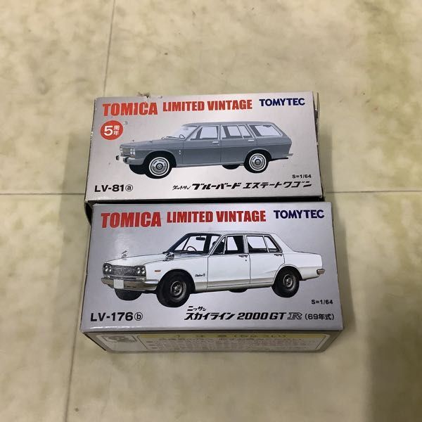 1 иен ~ есть перевод Tomica Limited Vintage Datsun Bluebird Estate Wagon, Ниссан Safari extra van DX и т.п. 