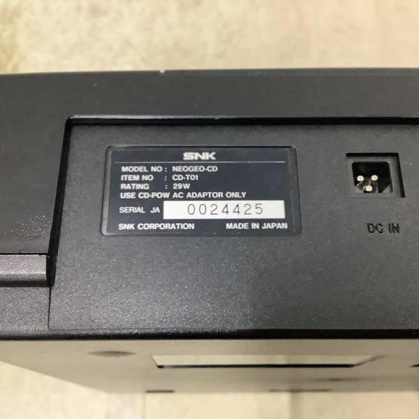 1円〜 欠品 SNK NEOGEO CD ネオジオCD 本体