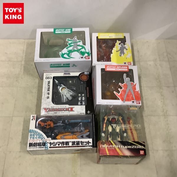 1円〜 未開封含 リボルテックヤマグチ 三段変形バルキリー VF-1S ロイフォッカー機、魂EFFECT EXPLOSION RED Ver. 等の画像1