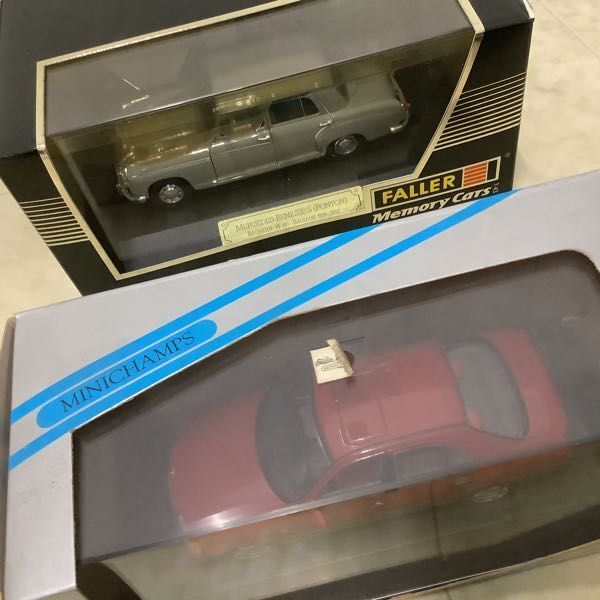 1円〜 ミニチャンプス 等 1/43 メルセデス C 180 Esprit imperial red メルセデス・ベンツ 300 SL 他の画像4