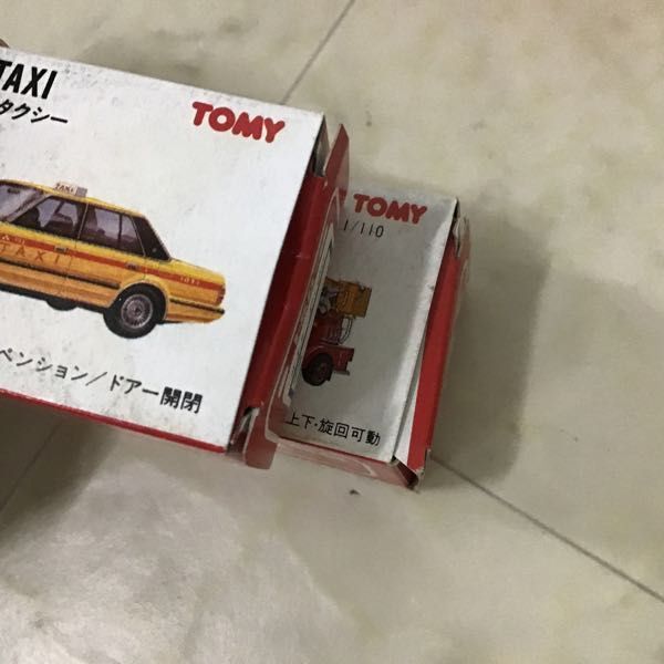 1円〜 赤箱トミカ トヨタ クラウン タクシー スバル サンバー ハイルーフ パネルバン 他 日本製の画像8