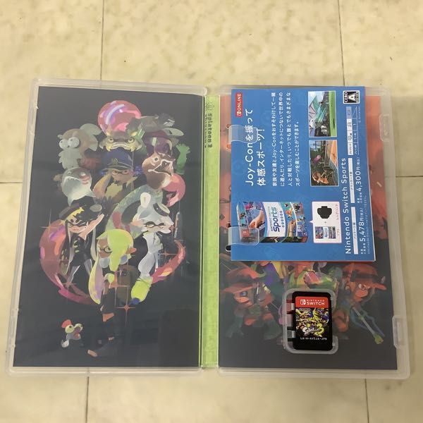 1円〜 Nintendo Switch スプラトゥーン3、マリオ＋ラビッツ ギャラクシーバトルの画像2