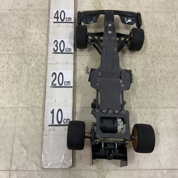 1円〜 ジャンク 電動RC シャーシ タイヤ タミヤ フォーミュラチューンモーター32T 受信機 他の画像3